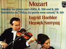 PHILIPS STEREO - SZERYNG / HAEBLER - MOZART - VIOLIN SONATAS KV 380 & 306 - NM