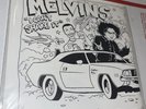 The Melvins /Cosmic Psychos 7” Punk Grunge Rock Nirvana Mudhoney King Buzzo Paw