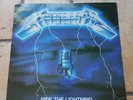 LP METALLICA - RIDE THE LIGHTNING - VINYL - ORIGINAL 1984 ROADRUNNER