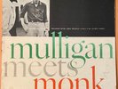 Gerry MULLIGAN MEETS Thelonious MONK  RIVERSIDE 12-247 MONO DG 1957 JAZZ LP  EX