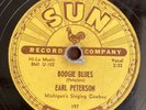 Rare 1954 Sun 78 - EARL PETERSON SUN 197 BOOGIE BLUES / IN THE DARK