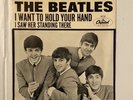 The Beatles 45 Picture Sleeve Capitol 5112 I Want To Hold Your Hand & I Saw Her