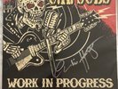RARE UK SUBS   WORK IN PROGRESS RED VINYL PUNK RECORD NM / NM