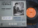 ED1 CHRISTIAN FERRAS BARBIZET MOZART SONATAS DECCA LX 3141 FRANCE