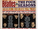 The Beatles vs. The Four Seasons Vinyl 2xLPs ORIGINAL 1964 US Vee Jay VG