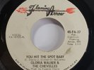 Rare Soul Funk 45 - Gloria Walker/The Chevelles - You Hit The Spot Baby - VG+