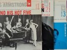 The Louis Armstrong Story 4 LP Set 2-Eye Mono Golden Era Series Jazz