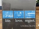 Unbroken Life. Love. Regret. Vinyl LP  metalcore sXe hardcore album