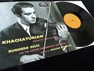 Khachaturian: Violin Concerto - Ruggiero Ricci **Decca LXT 5259 Pancake ED1 LP**