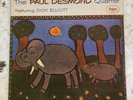 The Paul Desmond Quartet Featuring Don Elliott 1956 US LP On Red Wax, VG+ Vinyl