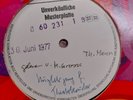 Musterplatte LITERA Thomas Mann Kurzlehrgang für Theaterbesucher (DDR, 1977)