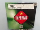 Push ‎– Universal Nation Vinyl Record Bonzai Inferno Cover Mike Classic Trance
