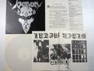 Venom Black Metal COMPLETE ORIGINAL UK PRESS GREEN LABEL Vinyl LP Record