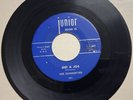 The Silhouettes 1957 DOOWOP 45 Get A Job / I Am Lonely JUNIOR Blue Color VG HEAR
