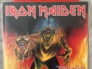 IRON MAIDEN THE NUMBER OF THE BEAST NEW RED VINYL 7