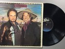 Merle Haggard Signed Poncho & Lefty Lp Record Vinyl Willie Nelson