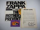 Frank Zappa Meets The Mothers Of Prevention US Version LP Vinyl Record