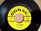 THE EX-CELS Like A Dream/Sorrow And Pain 1966 GARAGE ROCK PROMO 45 RPM on CORAL