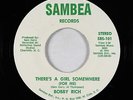 70s Soul 45 - Bobby Rich - There's A Girl Somewhere - Sambea - mp3 - rare