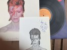 DAVID BOWIE Aladdin Sane Vinyl LP 1973 RCA RS 1001 With Lyrics & Fan Insert VG+