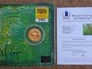 AUTOGRAPHED SIGNED Alice Cooper Billion Dollar Babies LP GREEN SWIRL VINYL BAS