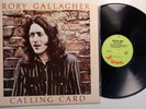 RORY GALLAGHER    calling card