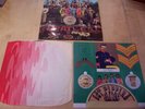 THE BEATLES First Press MONO SGT PEPPERS Fool Inner & UNUSED INSERT -1/-1 KT