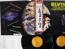 ELVIS PRESLEY ALOHA FROM HAWAII RCA RCA-6076,7 JAPAN OBI VINYL 2LP