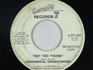 Crossover/Sweet Soul 45 - Continental Showstoppers - Not Too Young - 77 - mp3