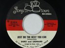 Northern Soul 45 - Duke & Leonard - Just Do The Best You Can - Stomp Town - mp3