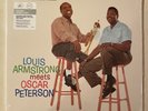 LOUIS ARMSTRONG meets OSCAR PETERSON Acoustic Sounds 180 gram vinyl SEALED LP