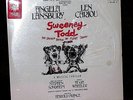 CAST 2 LP SEALED SWEENEY TODD THE DEMON BARBER OF FLEET STREET LANSBURY CARIOU