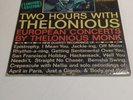 THELONIOUS MONK Two Hours With European Concerts LP RIVERSIDE RM 460/461 US 1963