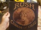 Rush LP - Caress of Steel - Mercury Records SRM 1 1046 1975 Gatefold GF
