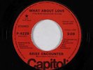 Modern Soul Funk 45 - Brief Encounter - What About Love - Capitol - mp3 - promo