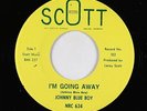 Northern/Deep Soul 45 - Johnny Blue Boy - I'm Going Away - Scott - VG++ mp3