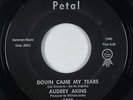 Northern Soul 45 - Audrey Akins - Down Came My Tears - Petal - mp3
