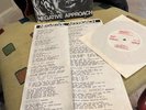 negative approach 10 song 45 good condition, lyric sheet, NR13918-2, original