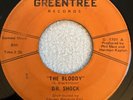 DR SHOCK The Bloody / Let There Be Fright Greentree G-17 Horror TV 45 Strong VG