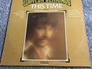 WAYLON JENNINGS this time RCA LP country folk.  Autograph By Waylon Jennings