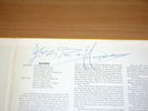JOHNNY GRIFFIN SIGNED 2 LP - John Handy / Art Blakey / Messages in MINT