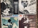vinyl blues lot: Skip James, Bill Broonzy, Blind Lemon Jefferson