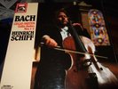 SCHIFF : BACH CELLO SUITES NOS.1-6  2LP BOX 1985 EMI DIGITAL GERMANY