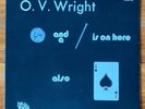 O.V. Wright – A Nickle & A Nail – NM R&B Funk-Soul Vinyl LP – RE Japan-Insert