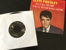 ELVIS PRESLEY-You'll Never Walk Alone-Rare 45 Record + Picture Sleeve Pristine