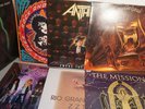 7 Stück Motorhead Kiss Anthrax ZZ Top Cinderella The Mission