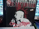 THE EXPLOITED ON STAGE LP SEALED  COLOR VINYL FROM 2001 LIVE EDINBURGH 1981