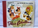 78rpm THE THREE CABALLEROS 3X Shellac Booklet w/Program  1945 Walt Disney