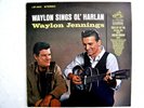Waylon Jennings : Stereo LP   Waylon Sings Ol' Harlan [RCA LSP-3660 / 1967]