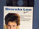Schallplatte EP  Brenda LEE   Break it to me gently +3 Titel  dtsch.Brunswick 
